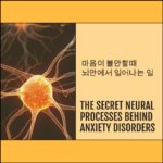 마음이 불안할때 뇌안에서 일어나는 일