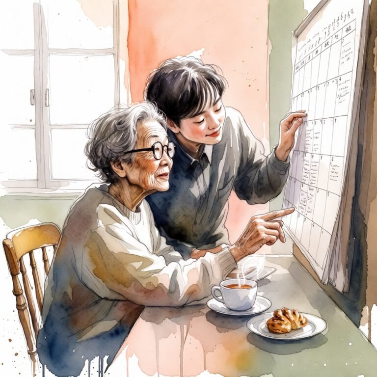 치매 초기 증상 5가지 — 가족 관찰 체크리스트